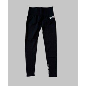 Civil Regime Black Kelly Seamless Scrunch Leggings Women’s Large NWT